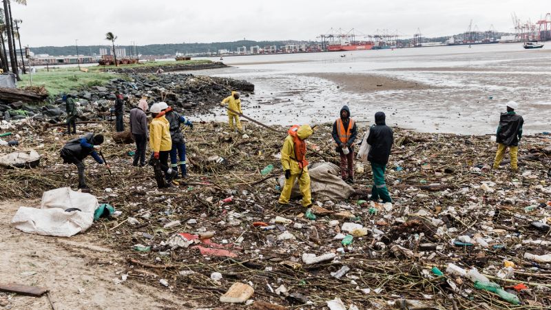 INUNDACIONES SUDAFRICA ABRIL 2022