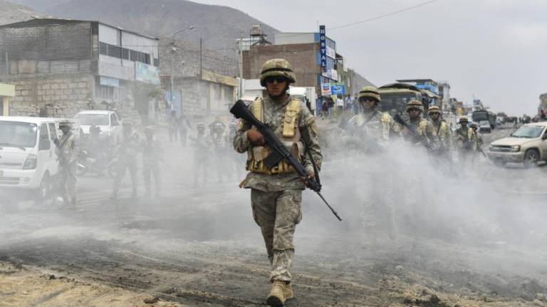 PROTESTAS EN PERU
