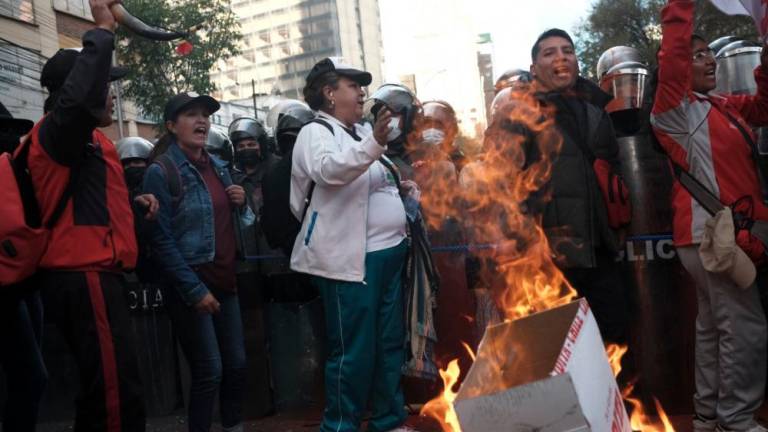 magisterio de protesta