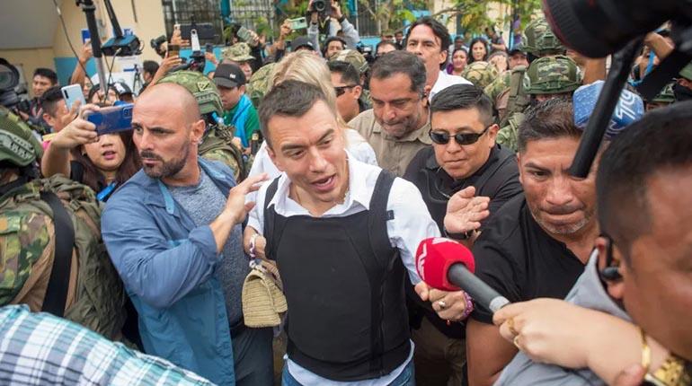 El presidente electo de Ecuador, Daniel Noboa EFE