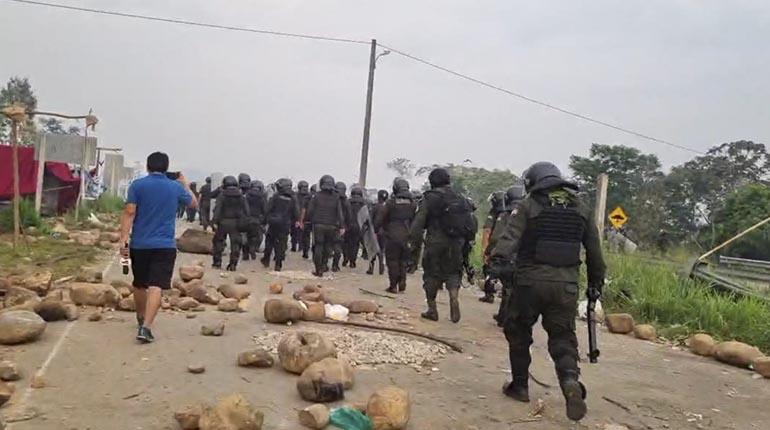 policias en cbba