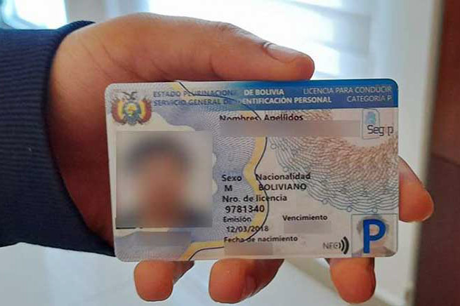 licencias de coducir