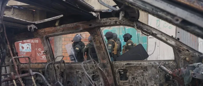 quema de vehiculos
